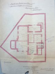 Plan du sous-sol comprenant un logement pour le portier