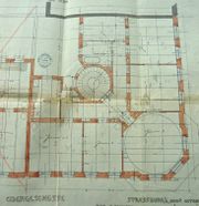 1901: plan du rez de chaussée.