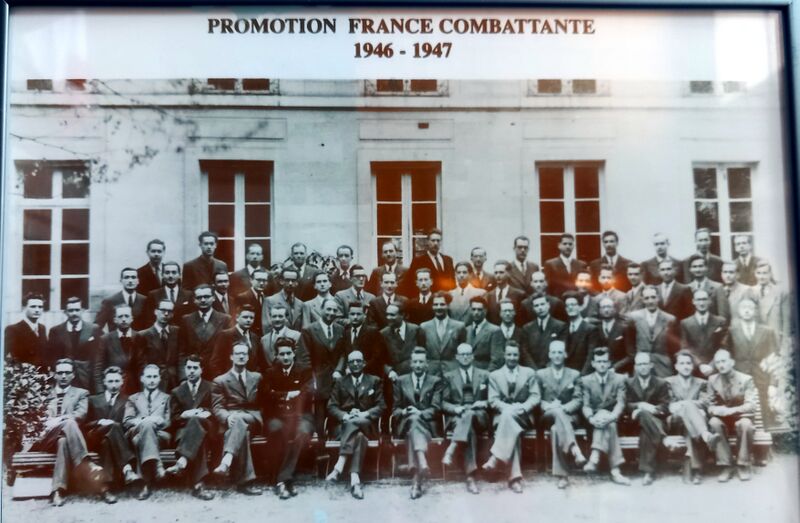 Fichier:5) INSP, Promotion France Combattante 1946-1947.jpg