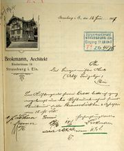 Document d'archive: courrier de l'architecte concernant la livraison du gros oeuvre (12.6.1907)