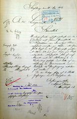 Document d'archive: demande d'autorisation de construire (30.5.1907)