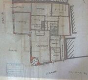 Plan du rez-de-chaussée (octobre 1920)