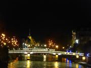 pont le soir