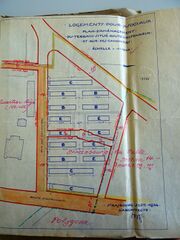 plan de masse, septembre 1934