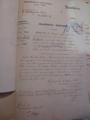 Réponse de la Police du bâtiment en date du 4 août 1879