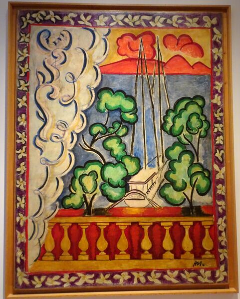 Fichier:17) Musée Matisse, Nice, Papeete-Tahiti, 1935.jpg