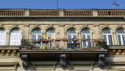 Dernier étage avec balcon et balustrade