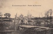 Porte de Saverne (cliché 3 octobre 1870) Carte postale