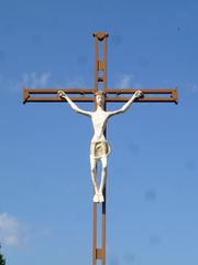 Détail du Christ en croix