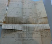 Plan de la façade de côté. Décembre 1904