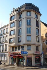 Vue de l'angle du quai Kléber et de la rue du Faubourg de Pierre en 2010