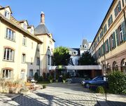 Cour de l'hôtel, 11a sur le plan cadastral