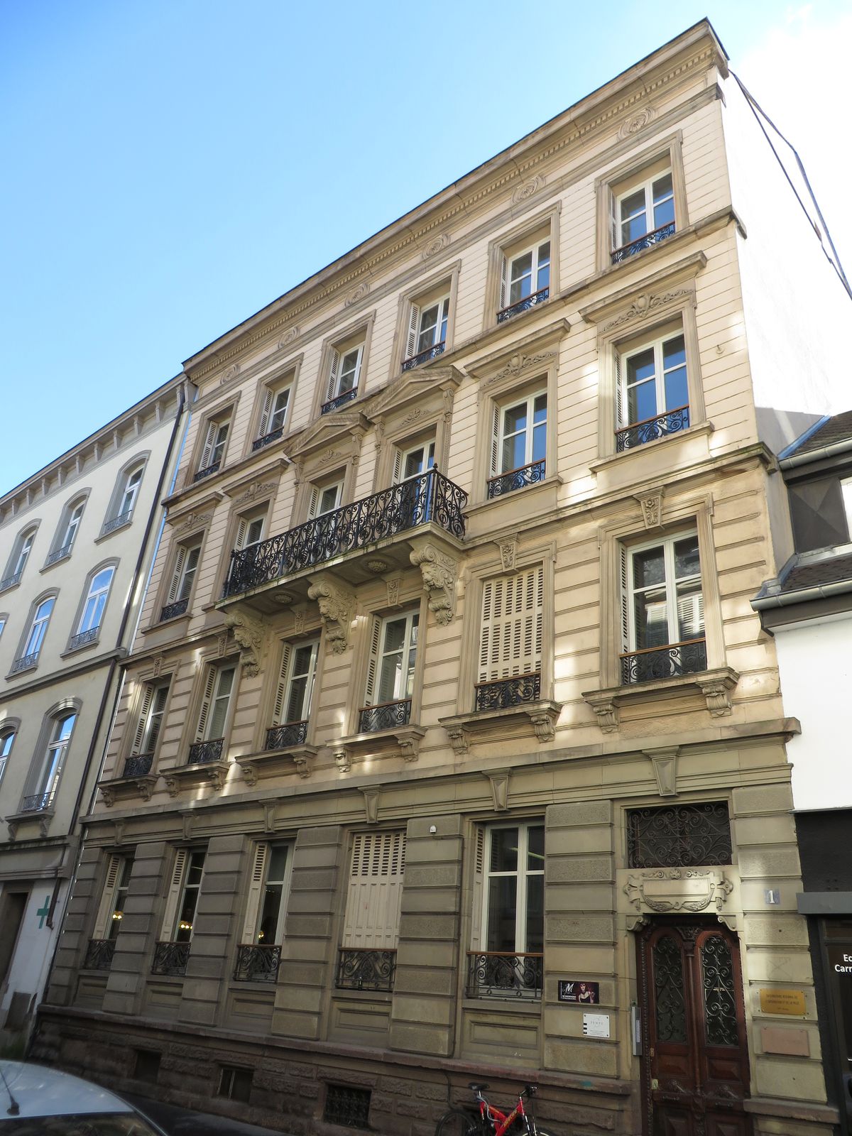 Adresse1 rue de la Course (Strasbourg) — ArchiWiki