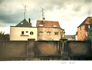 Hublot de la façade arrière depuis la rue Schwendi (photo d'archives 1981)
