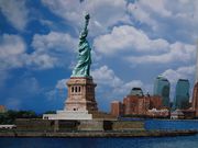 statue de la Liberté dans le port de New-York