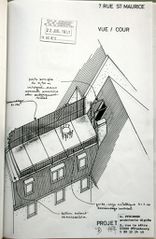 Document d'archive: projet de terrasse