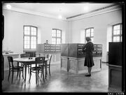 Salle des catalogues dans les années 19509