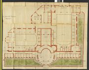 Décembre 1905, plan du sous-sol signé Beblo.