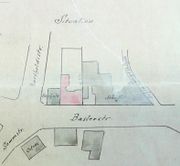 1903, plan de situation
