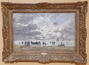 Eugène Boudin - Plage de Deauville